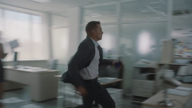 Video Reference: standing, white collar worker, suit, job, interior design