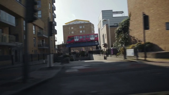 Video Reference: Neighbourhood, Town, Street, Road, Lane, Urban area, Downtown, Human settlement, City, Mode of transport