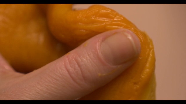 Video Reference: close up, finger, nail, orange, hand, macro photography, orange, peel