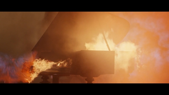 Video Reference: atmosphere, sky, heat, flame, geological phenomenon, morning, explosion, smoke, sunlight, screenshot