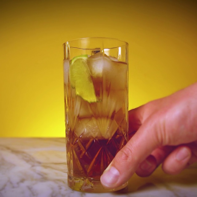 Video Reference: Drink, Highball glass, Alcoholic beverage, Iced tea, Highball, Long island iced tea, Cocktail, Liqueur, Distilled beverage, Non-alcoholic beverage
