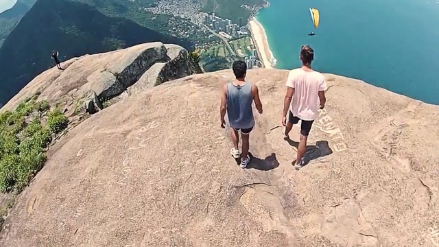 Video Reference: Fun, Leisure, Summer, Terrain, Tourism, Photography, Rock, Vacation, Extreme sport, Travel, Person