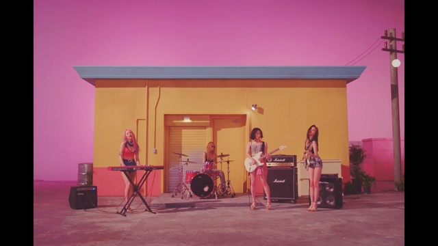 Video Reference: pink, stage, entertainment, house, Person