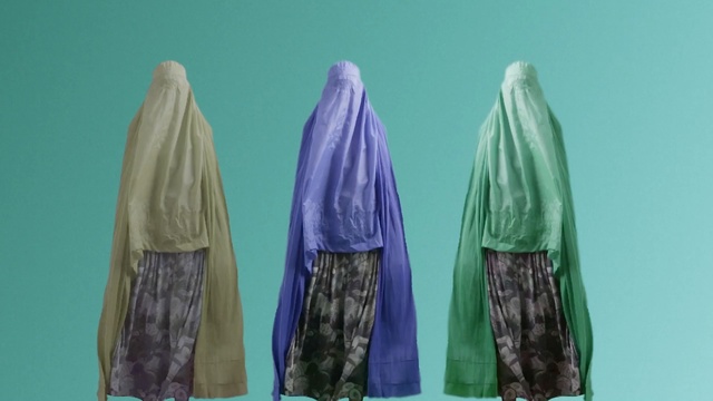 Video Reference: dress, purple, outerwear, silk