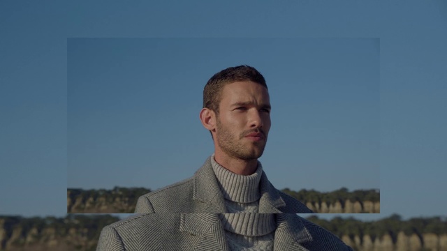 Video Reference: Hair, Blue, Head, Hairstyle, Chin, Forehead, Human, Facial hair, Sky, Beard