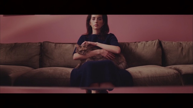 Video Reference: photograph, sitting, leg, girl, couch, light, emotion, mouth, human body, darkness, Person