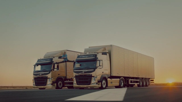 Video Reference: transport, motor vehicle, vehicle, truck, road, mode of transport, commercial vehicle, freight transport, automotive design, public utility