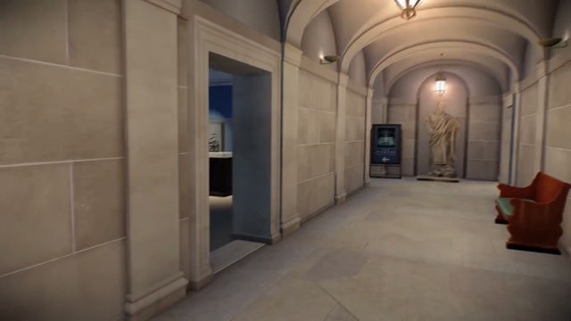 Video Reference: Property, Building, Architecture, Room, Wall, Tile, Arch, Interior design, Floor, Ceiling