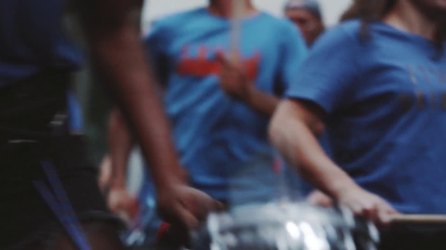 Video Reference: Snapshot, Drum, Fun, Percussion, Arm, Muscle, Crowd, Drink, Musical instrument, Membranophone