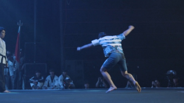 Video Reference: blue, performance, performing arts, dancer, entertainment, sport venue, stage, event, competition, performance art