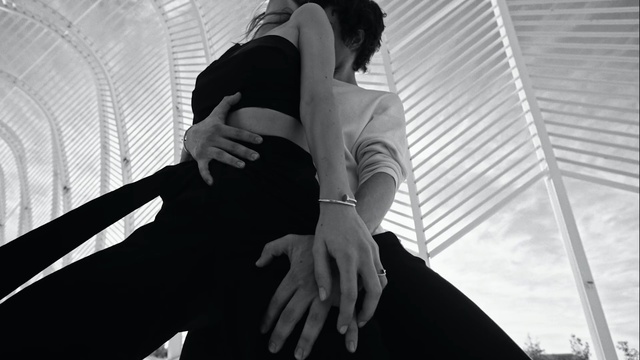 Video Reference: white, black, photograph, black and white, monochrome photography, shoulder, photography, joint, snapshot, girl, Person