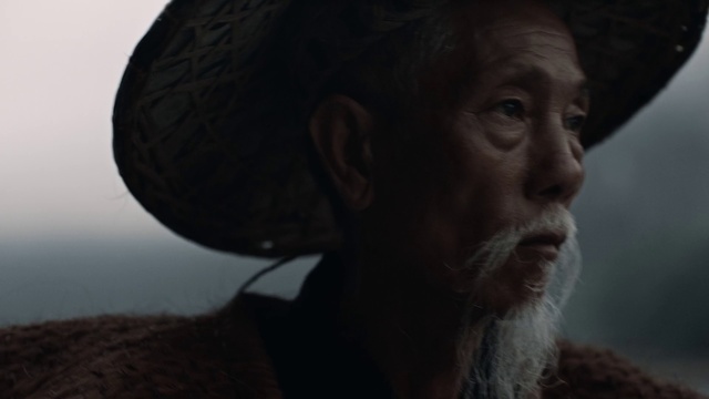 Video Reference: Face, Skin, Head, Facial hair, Chin, Nose, Human, Forehead, Beard, Wrinkle