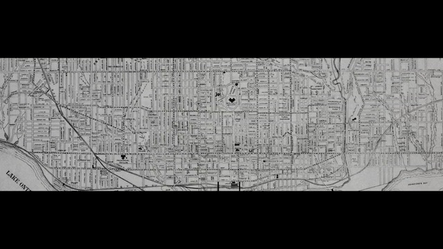 Video Reference: black, black and white, monochrome photography, text, map, monochrome, structure, line, design, pattern