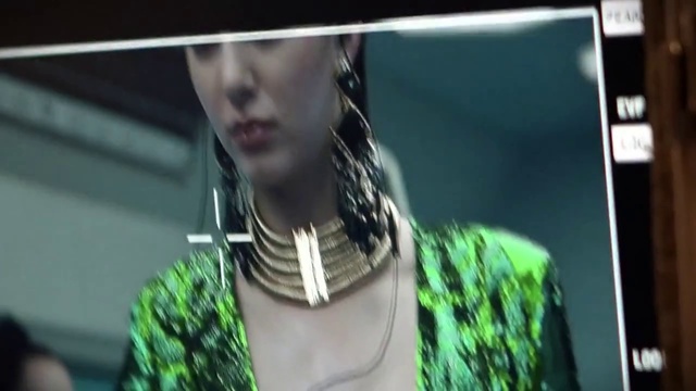 Video Reference: Green, Black hair, Necklace, Cool, Fashion, Fashion accessory, Jewellery, Technology, Photography, Eyelash