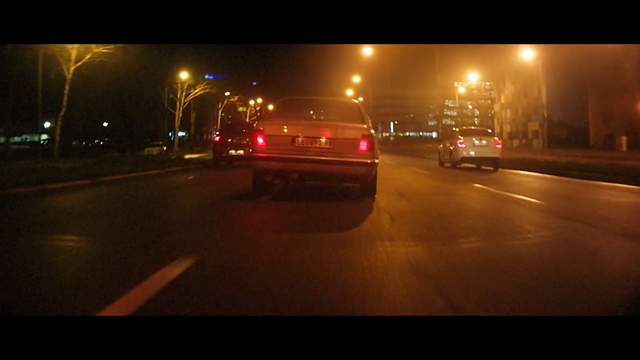 Video Reference: Mode of transport, Night, Car, Vehicle, Light, Automotive lighting, Lighting, Lane, Road, Street light