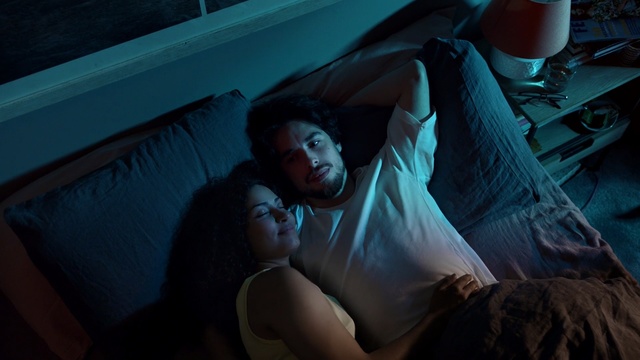 Video Reference: Blue, Human, Darkness, Room, Fun, Hand, Flesh, Black hair, Fiction, Flash photography