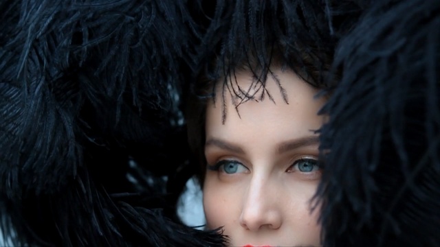 Video Reference: hair, face, beauty, human hair color, nose, eyebrow, girl, head, black hair, eye