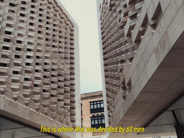 Video Reference: Building, Sky, Window, Skyscraper, Rectangle, Tower block, Urban design, Fixture, Condominium, Composite material