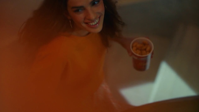 Video Reference: Hair, Orange, Mouth, Lip, Skin, Blond, Beauty, Nose, Fun, Finger