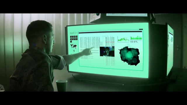 Video Reference: Green, Technology, Screenshot, Electronic device, Fictional character