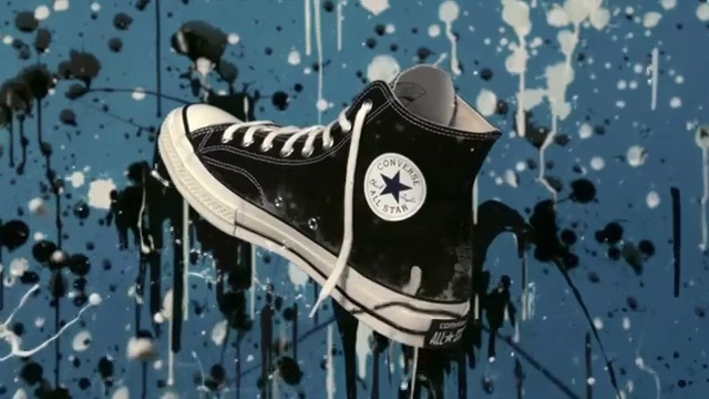 Video Reference: space, shoe, outdoor shoe, font, graphics, product, computer wallpaper, Person