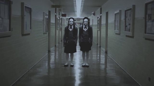 Video Reference: Black, Standing, Black-and-white, Snapshot, Monochrome, Floor, Photography, Room, Monochrome photography, Dress, Person