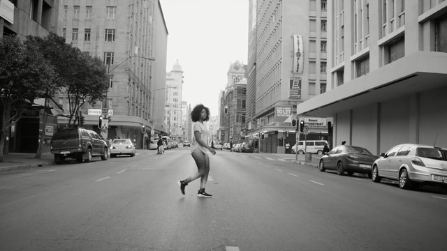 Video Reference: road, urban area, photograph, black, street, lane, black and white, infrastructure, city, town