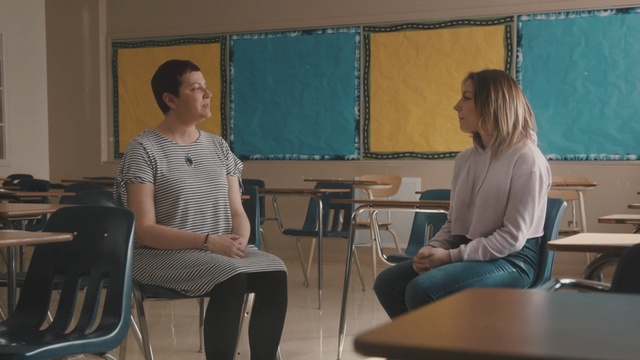 Video Reference: Classroom, Room, Sitting, Teacher, Adaptation, Class, Event, Professor, Job, Furniture, Person