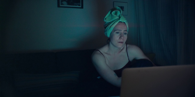 Video Reference: Blue, Arm, Fun, Leg, Photography, Headgear, Mouth, Sitting, Hand, Room