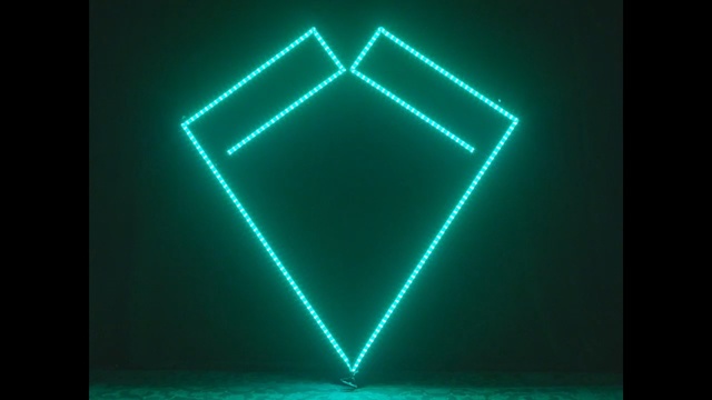 Video Reference: green, light, laser, lighting, neon, technology