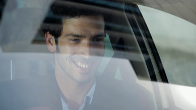 Video Reference: car, vehicle, mode of transport, family car, snapshot, automotive design, smile, photography, vehicle door, luxury vehicle