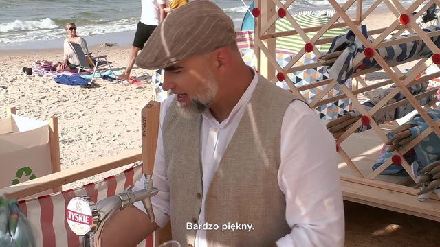 Video Reference: Male, Vacation, Sand, Headgear, Tourism