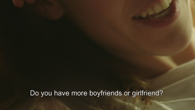 Video Reference: nose, chin, cheek, close up, girl, lip, mouth, ear, smile, neck