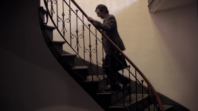 Video Reference: stairs, darkness, angle, handrail