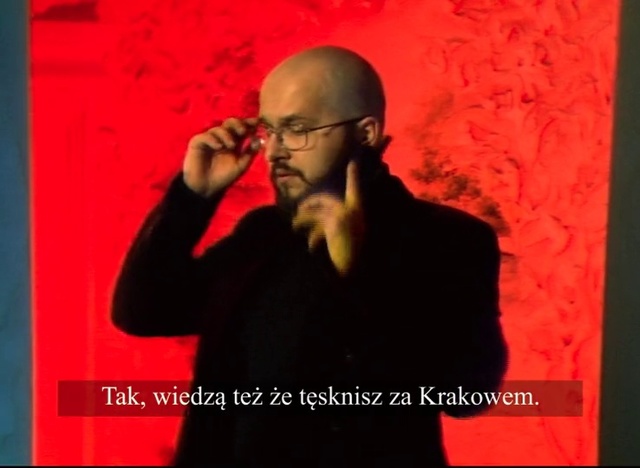 Video Reference: Red, Music, Singer, Facial hair, Album cover, Modern art, Singing, Speech, Artist, Eyewear