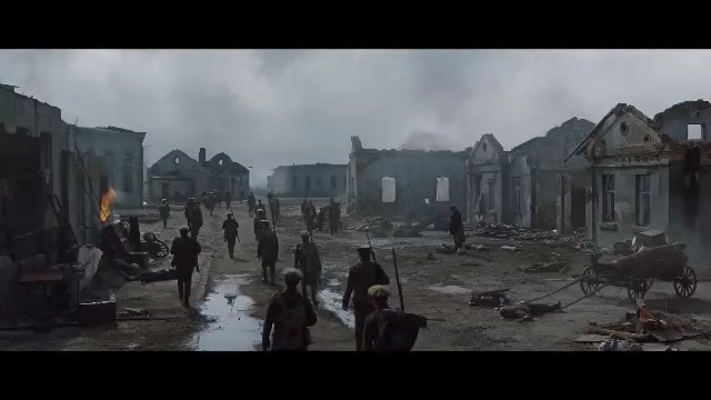 Video Reference: mode of transport, screenshot, sky, war, disaster, Person