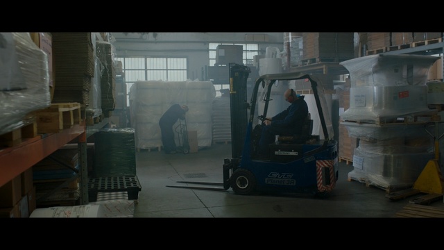 Video Reference: car, mode of transport, transport, vehicle, motor vehicle, screenshot, factory, compact car, Person