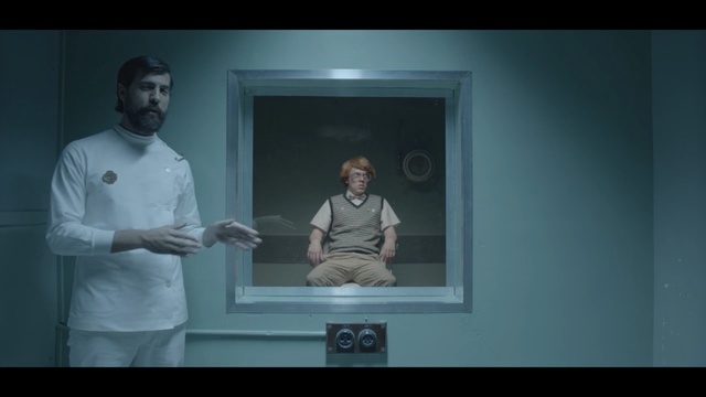 Video Reference: screenshot, standing, technology, darkness, lecture, window, Person