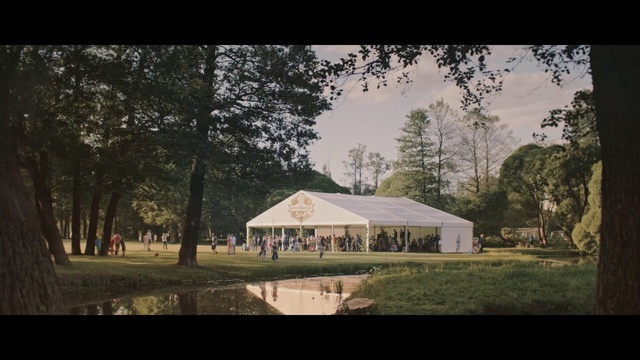 Video Reference: Photograph, Tree, Property, House, Morning, Landscape, Sky, Photography, Rural area, Tent