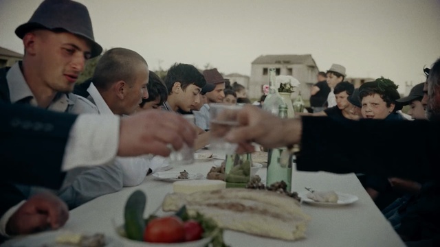 Video Reference: Meal, Eating, Food, Lunch, Supper, Dish, Dinner, Brunch, Cuisine, Culinary art, Person