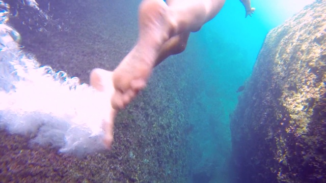 Video Reference: Water, Underwater, Sky, Fun, Hand, Cloud, Sunlight, Vacation, Sea, Finger