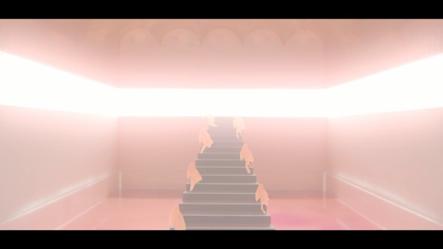 Video Reference: Photograph, Sky, Light, Pink, Snapshot, Morning, Orange, Stairs, Sunlight, Line