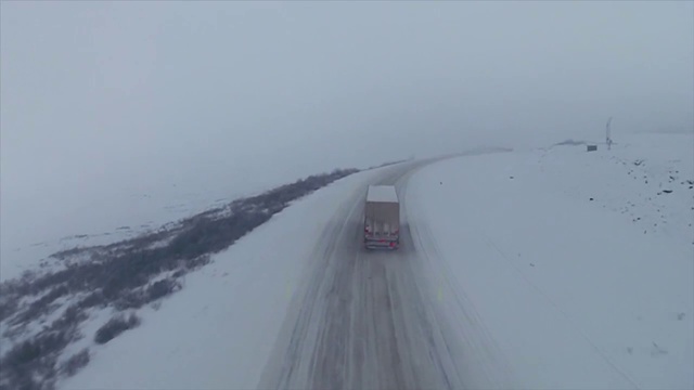 Video Reference: Snow, Winter, Atmospheric phenomenon, Freezing, Winter storm, Geological phenomenon, Road, Blizzard, Fog, Sky