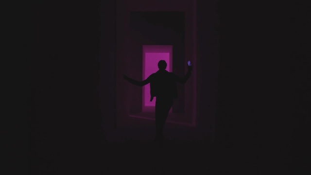 Video Reference: black, purple, darkness, light, violet, computer wallpaper, magenta, midnight, night, silhouette, Person