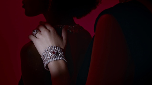 Video Reference: Red, Beauty, Hand, Arm, Wrist, Nail, Darkness, Joint, Fashion accessory, Jewellery