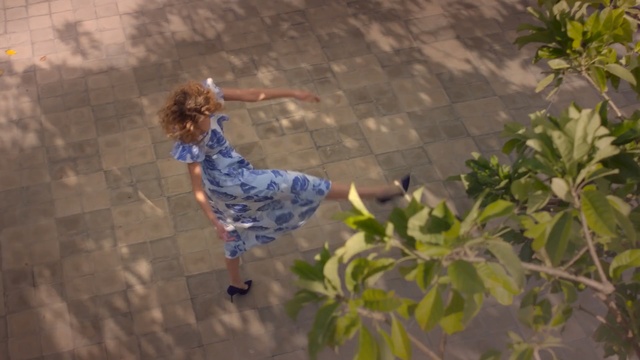 Video Reference: Floor, Flooring, Tree, Plant, Shadow, Tile