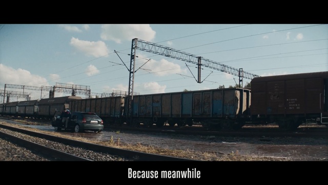 Video Reference: Transport, Track, Train, Railway, Vehicle, Mode of transport, Rolling stock, Sky, Railroad car, Overhead power line