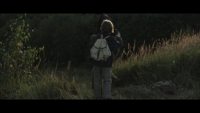 Video Reference: grass, screenshot, darkness, tree, grass family, sky, plant, forest, night, midnight, Person