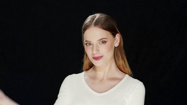 Video Reference: Hair, Face, Lip, Beauty, Skin, Eyebrow, Blond, Hairstyle, Cheek, Chin