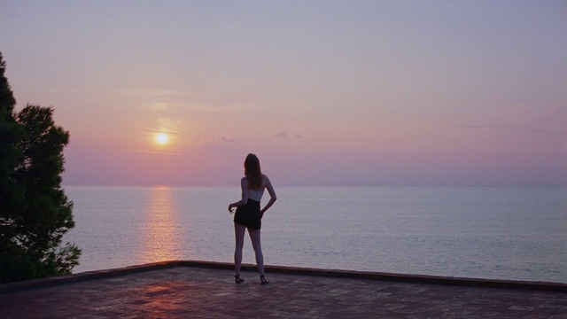 Video Reference: Sky, Horizon, Sea, Water, Sunset, Ocean, Morning, Sunrise, Evening, Standing